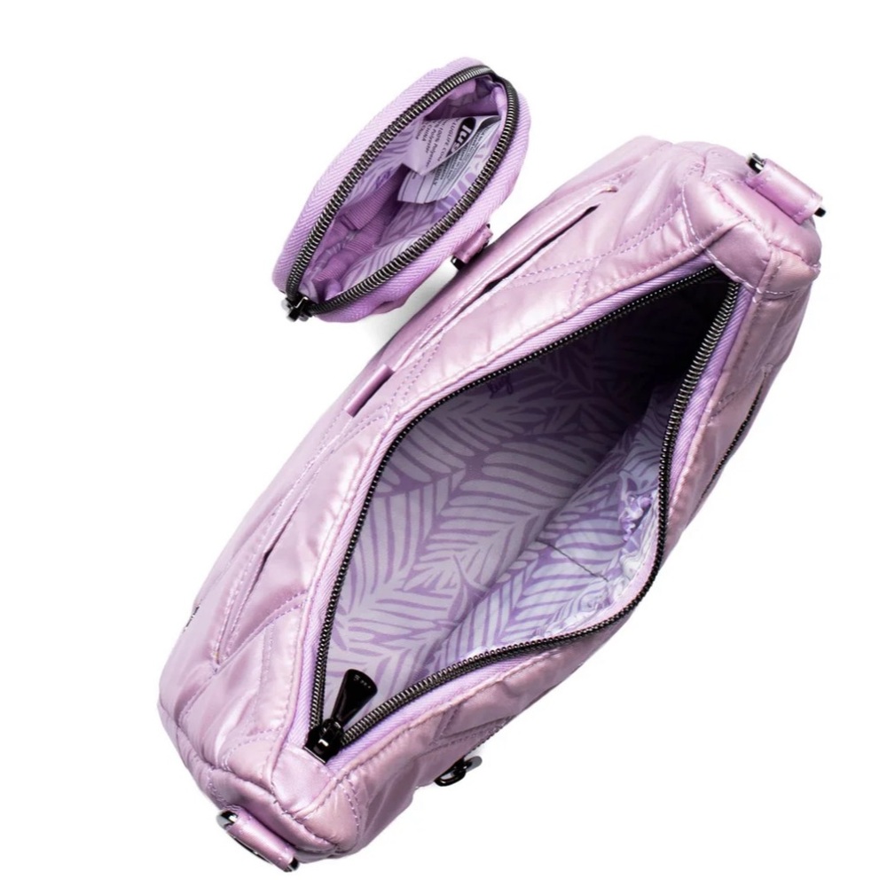 Lug Curtsy Mini Crossbody Bag Metallic Sugarplum - Picture 5 of 5